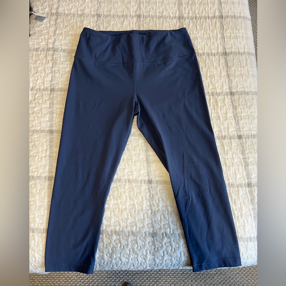 90 Degree Blue/Gray Leggings (XL)
